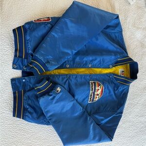 Vintage Nuggets STARTER Satin blue and yellow jacket